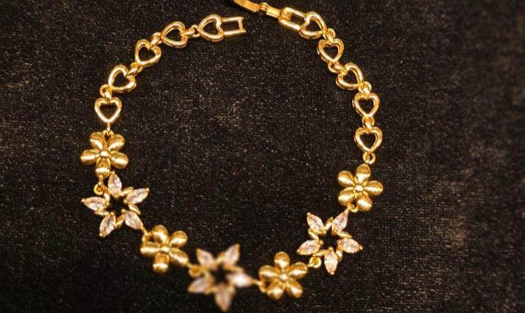 Elegant Gold-Plated Bracelet – Timeless Beauty & Shine - Mirpur Jewelry City
