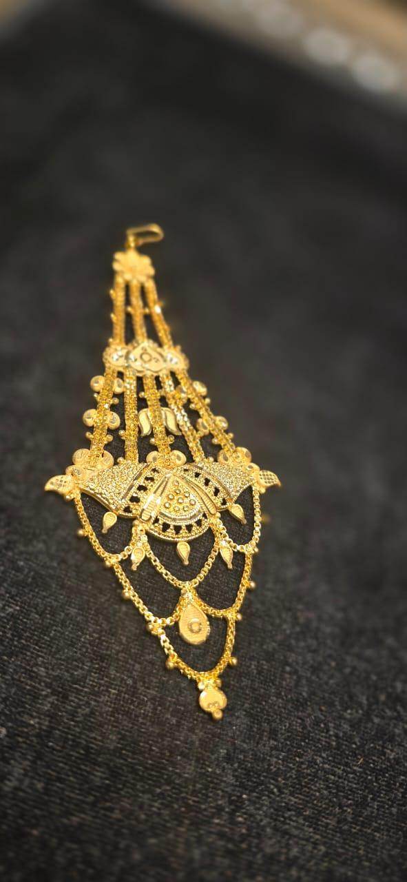 Elegant Gold-Plated Jhapta – Traditional & Stylish - Mirpur Jewelry City