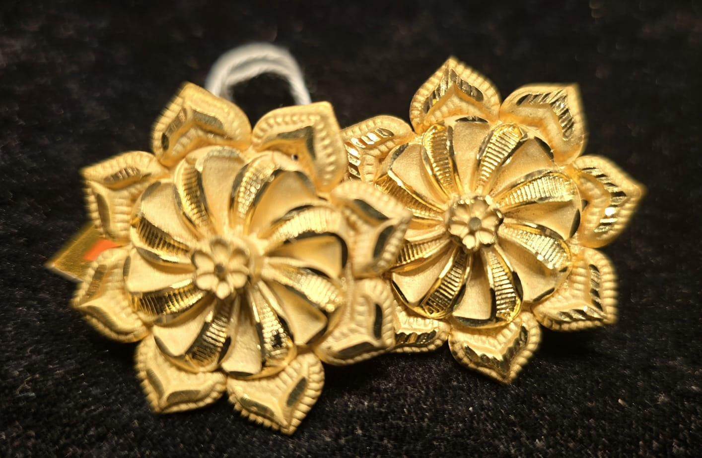 Elegant Gold-Plated Pasha Earrings – Timeless Luxury & Charm - Mirpur Jewelry City