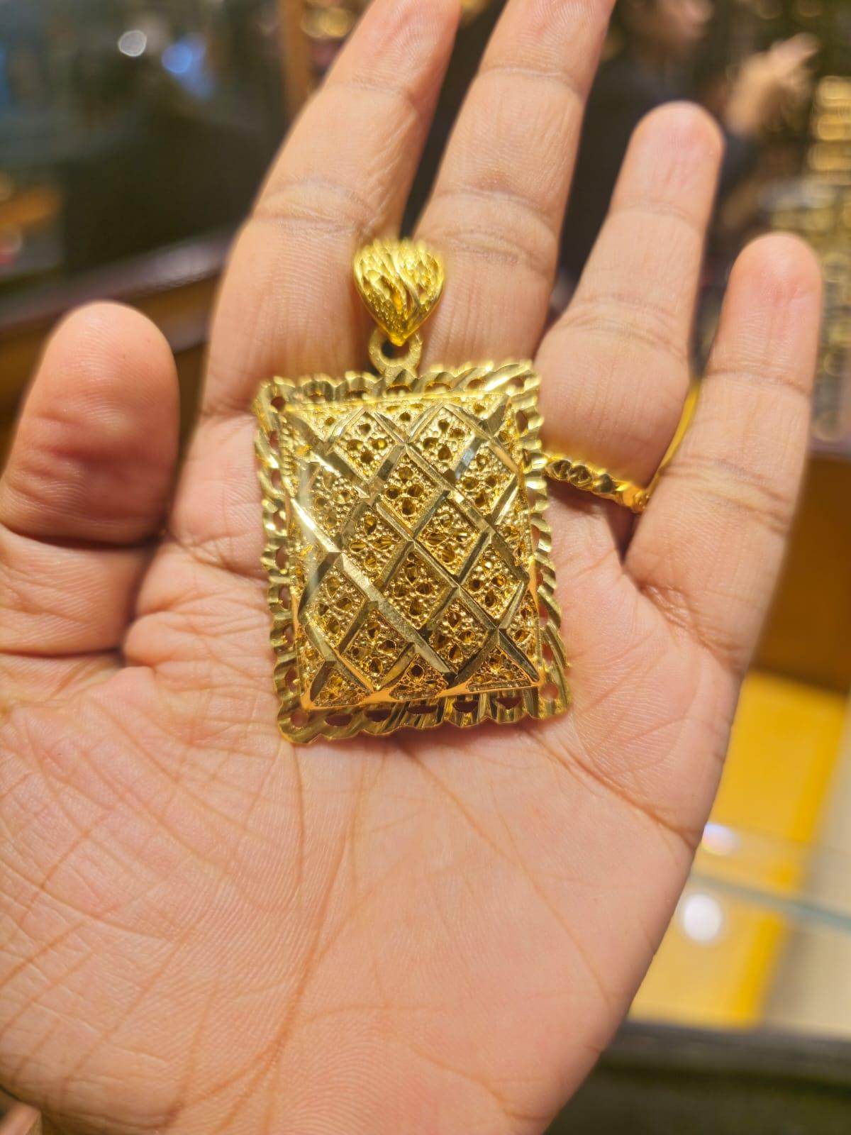 Elegant Gold-Plated Locket – Timeless Beauty & Charm - Mirpur Jewelry City