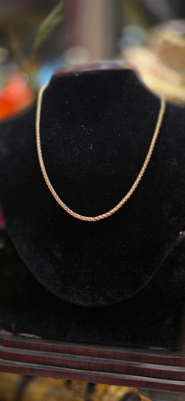 Elegant 16-Inch Gold-Plated Chain – Timeless Shine & Durability - Mirpur Jewelry City