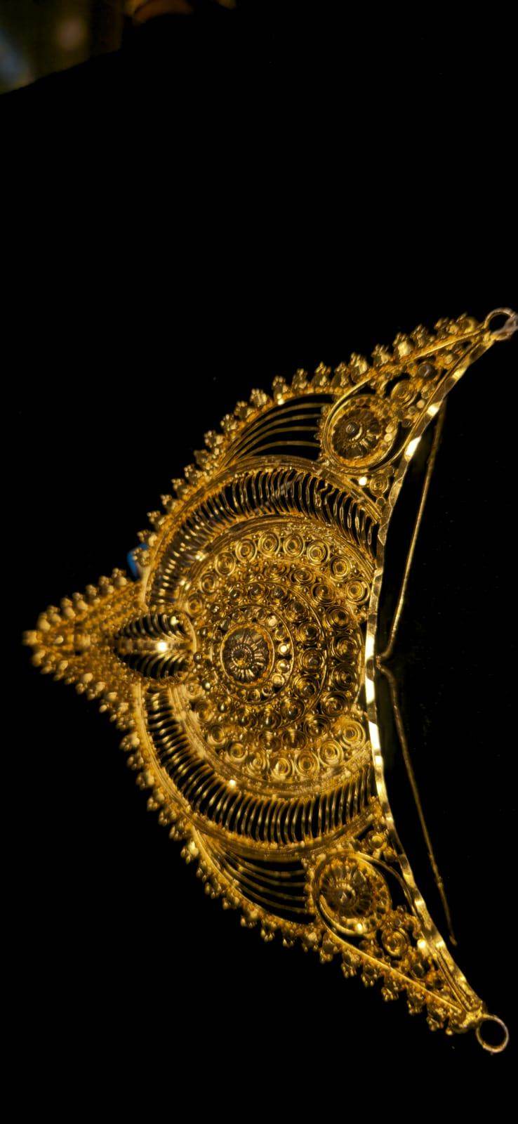 Bridal Crown Regal Gold-Plated – A Timeless Symbol of Elegance - Mirpur Jewelry City