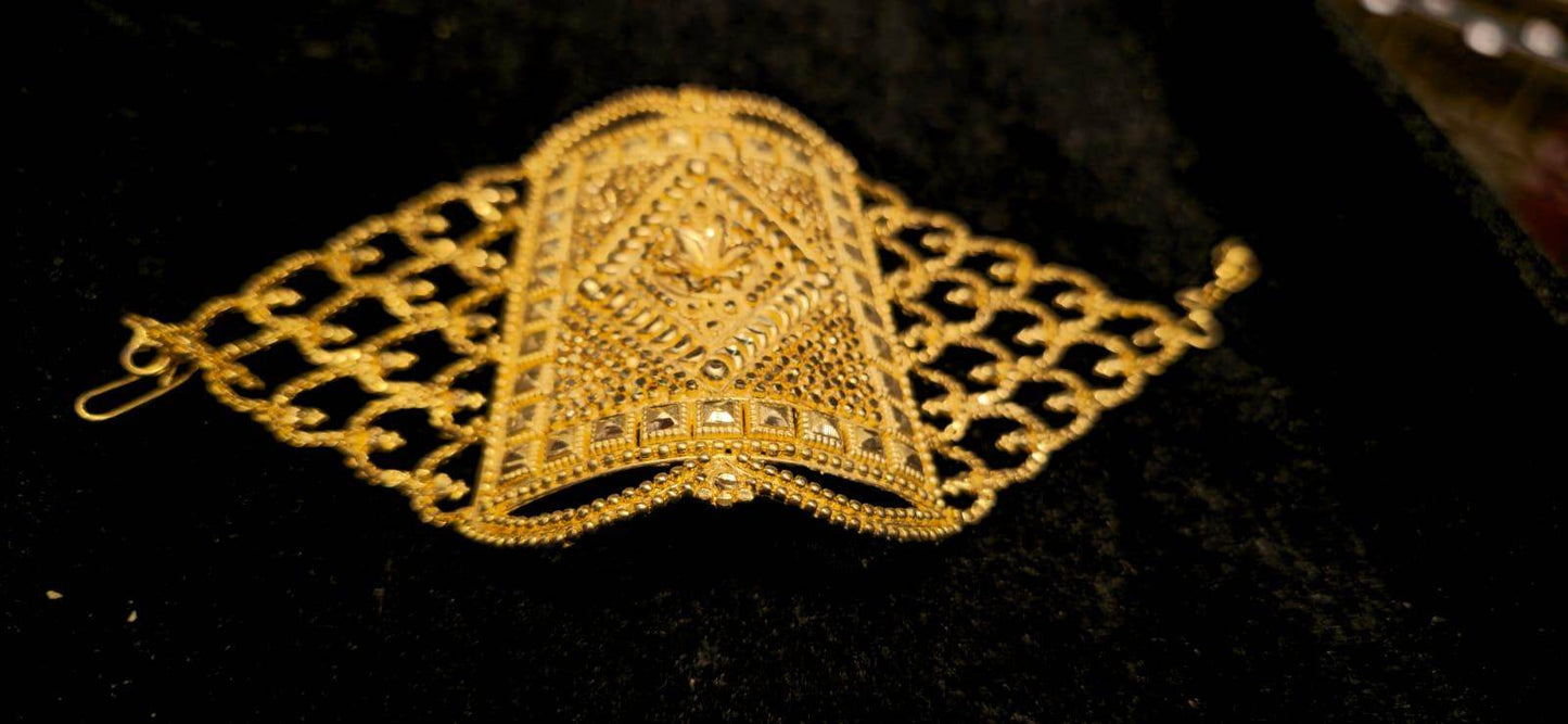 Elegant Gold-Plated Mantasha– Timeless Beauty & Shine - Mirpur Jewelry City