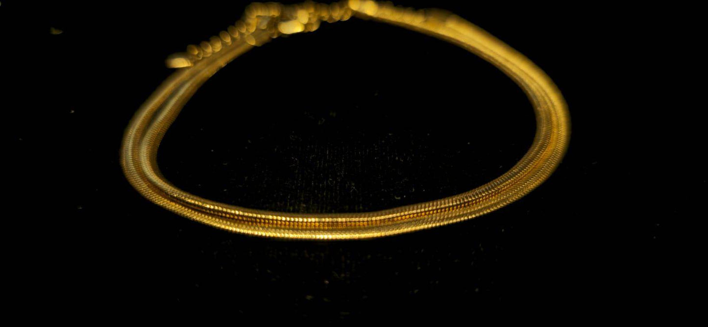 Radiant Gold-Plated Payel – Grace in Every Step - Mirpur Jewelry City