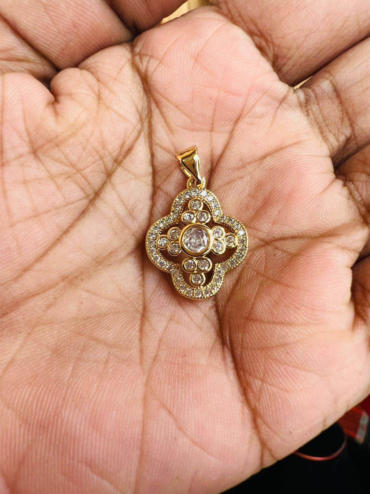 Elegant Gold-Plated Locket – Timeless Beauty & Charm - Mirpur Jewelry City