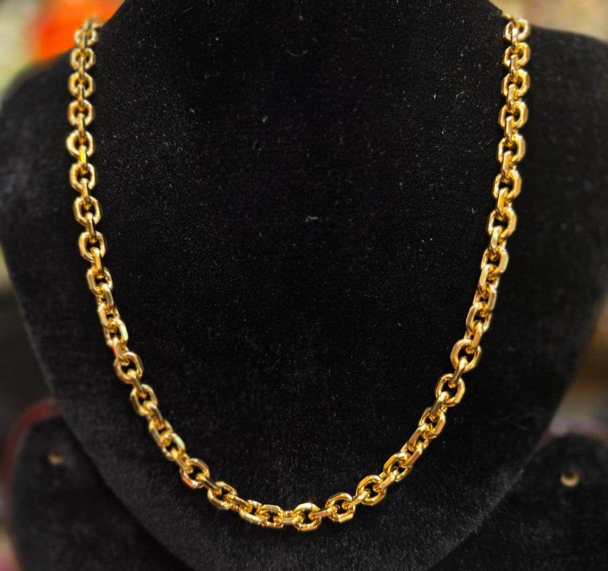 Elegant 26-Inch Gold-Plated Chain – Timeless Shine & Durability - Mirpur Jewelry City
