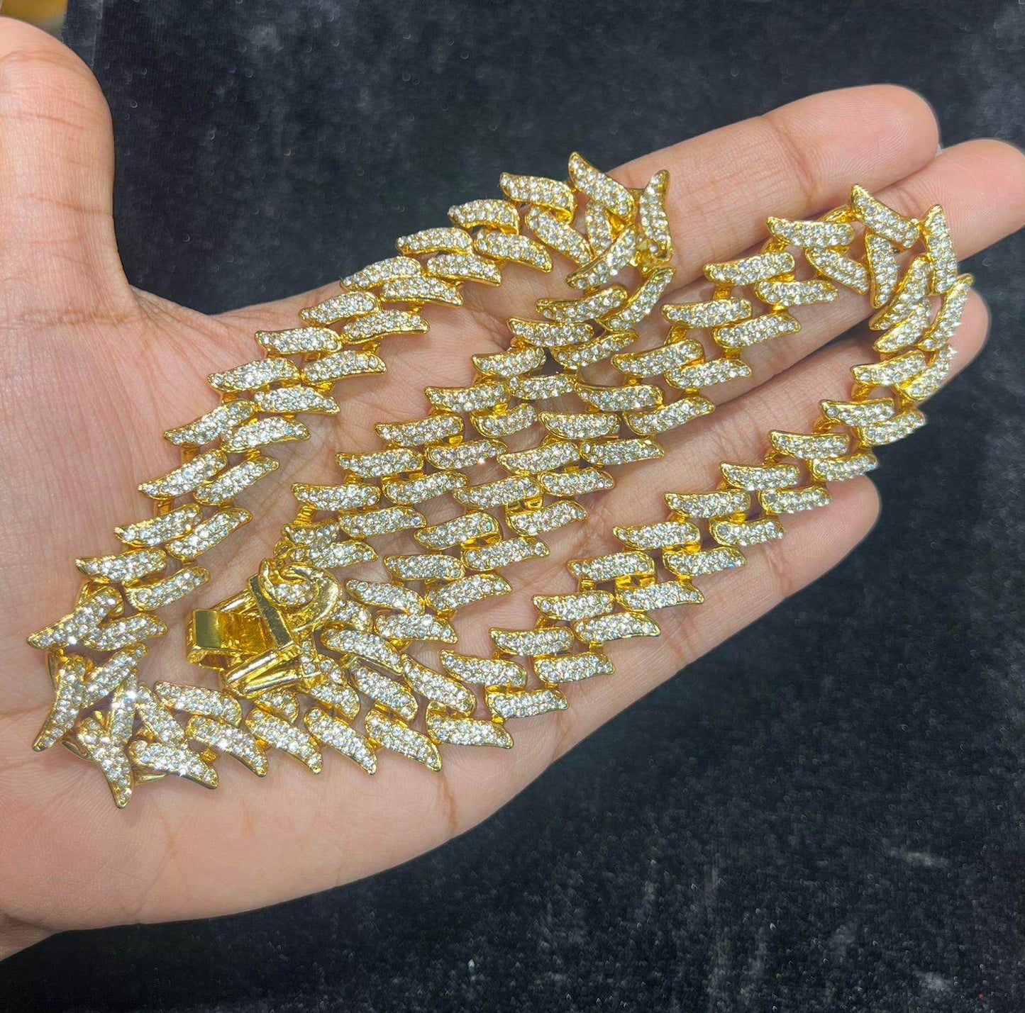 Elegant Gold-Plated unisex long Heavy chain – Timeless Shine & Durability - Mirpur Jewelry City