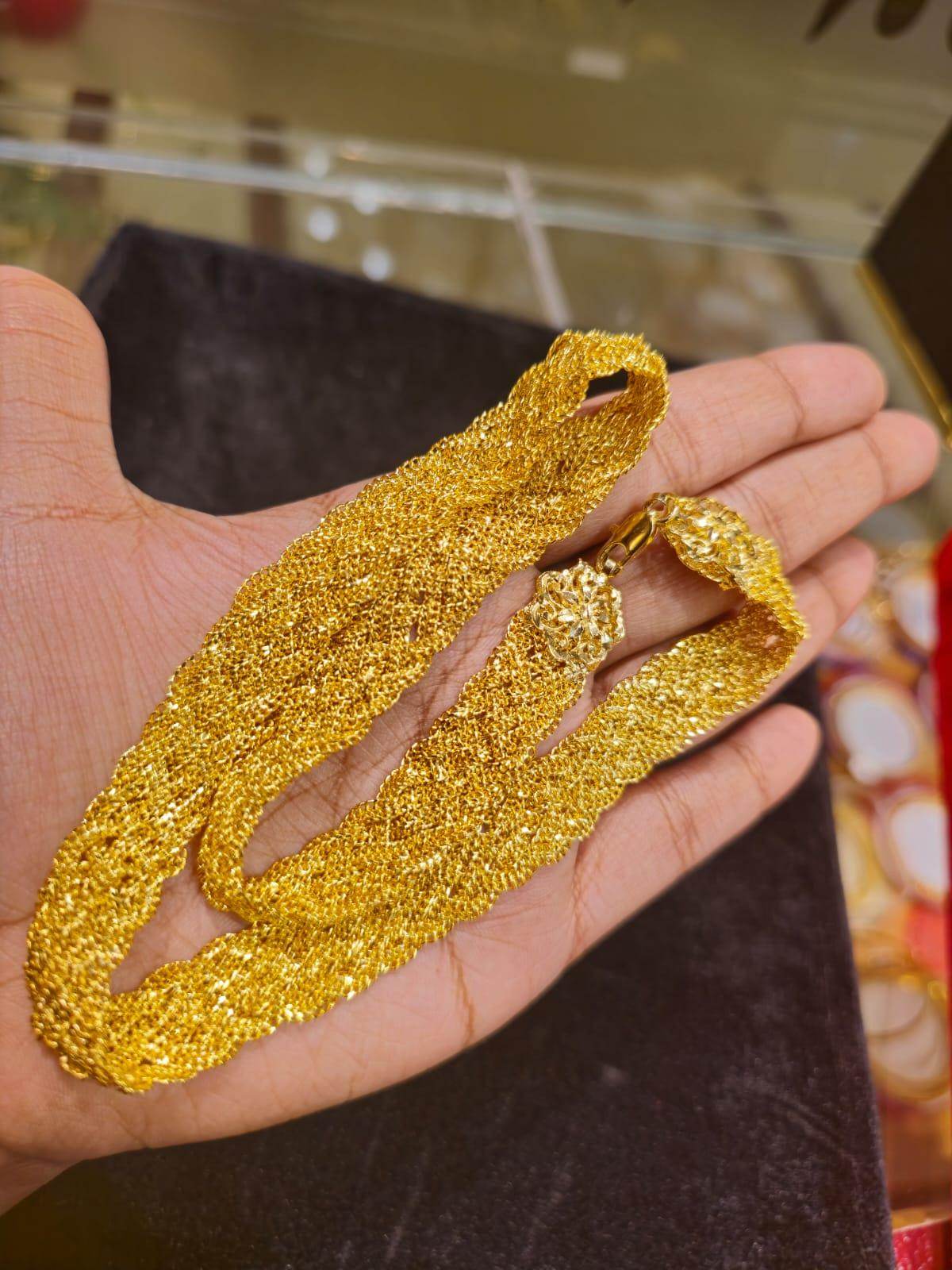 Elegant Gold-Plated heavy Beni Chain – Timeless Shine & Durability - Mirpur Jewelry City