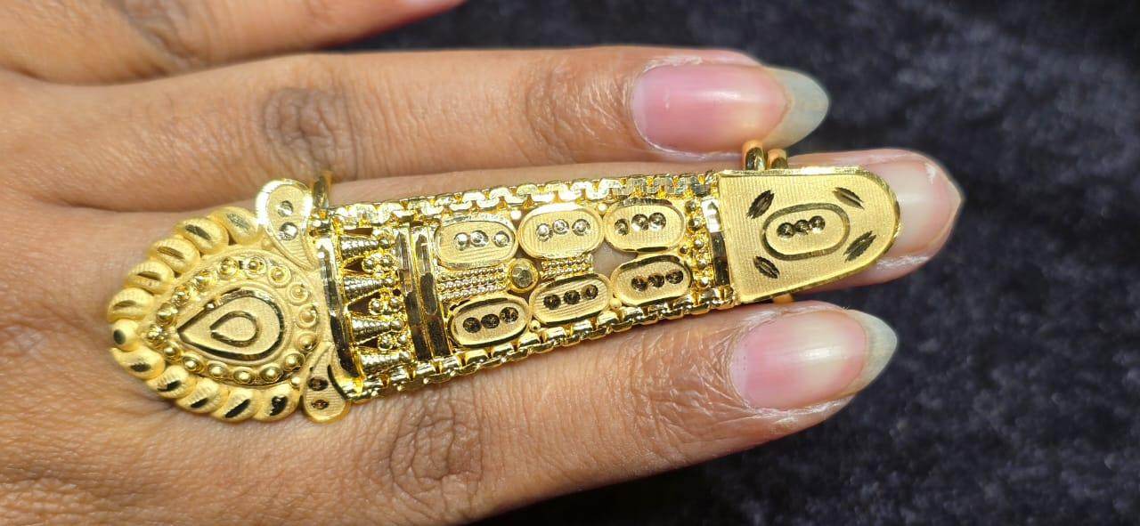 Special Bridal Nok FingerRing for Brides - Mirpur Jewelry City