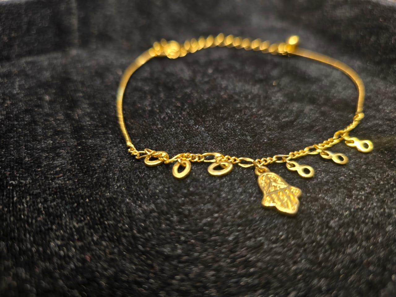 Radiant Gold-Plated Payel – Grace in Every Step - Mirpur Jewelry City