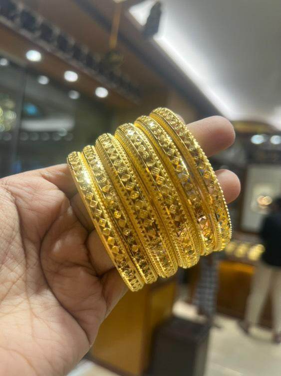 Elegant Gold-Plated Churi – Timeless Beauty & Grace - Mirpur Jewelry City