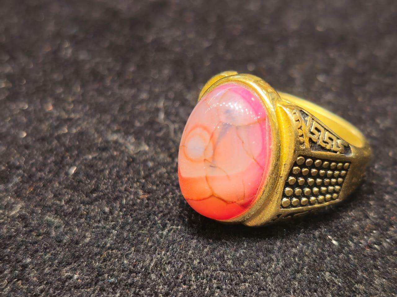 Mysterious stone design finger ring for men - Mirpur Jewelry City