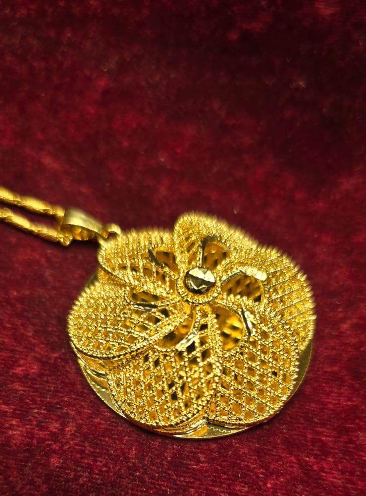 Elegant Gold-Plated Locket – Timeless Beauty & Charm - Mirpur Jewelry City