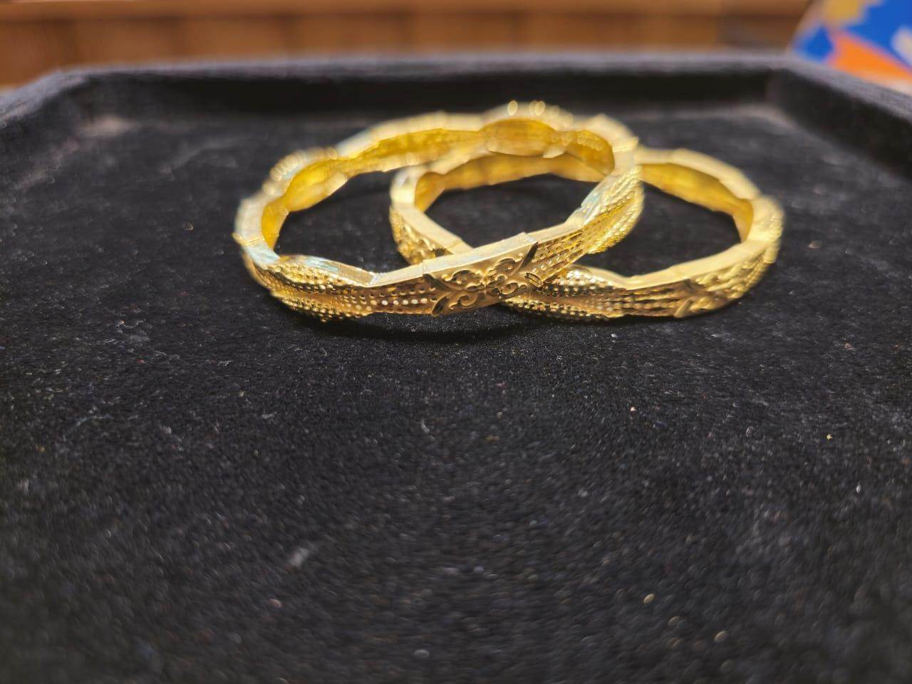 Dubai Design Gold-Plated Churi – Elegant & Luxurious - Mirpur Jewelry City