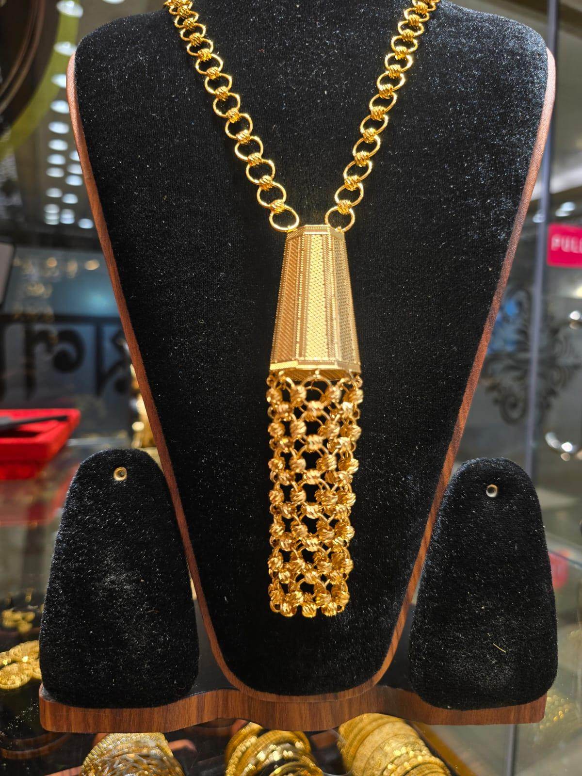 Elegant Gold-Plated Mob chain - Mirpur Jewelry City
