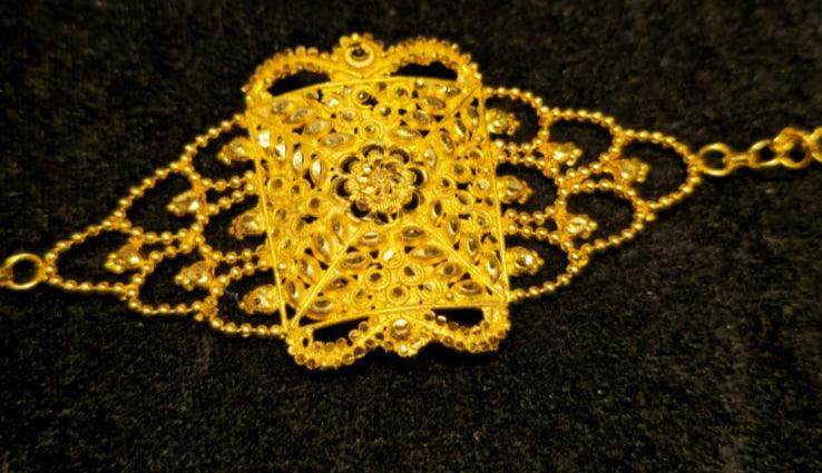 Exclusive Dubai Design Mantasha Gold plated Bridal Collection - Mirpur Jewelry City