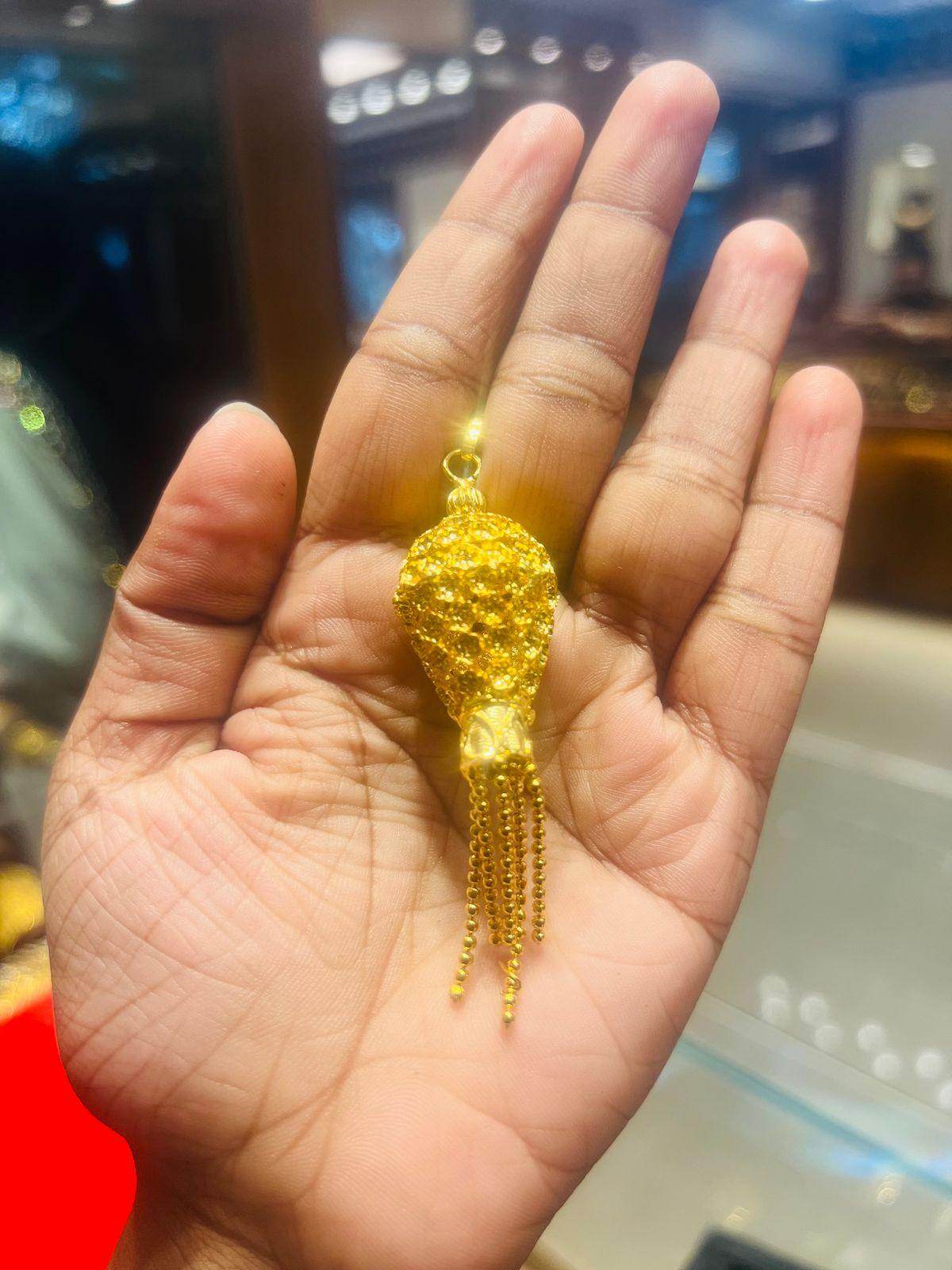 Exclusive Dubai Design Gold Plated locket - Mirpur Jewelry City