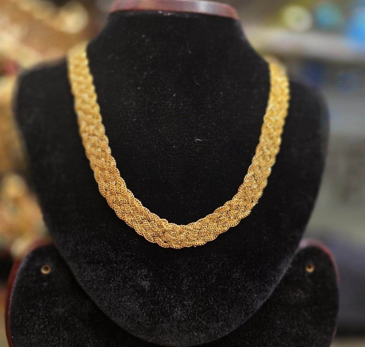 Elegant Gold-Plated heavy Beni Chain – Timeless Shine & Durability - Mirpur Jewelry City