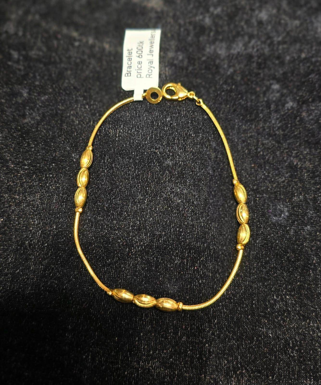 Elegant Gold-Plated Bracelet – Timeless Beauty & Shine - Mirpur Jewelry City
