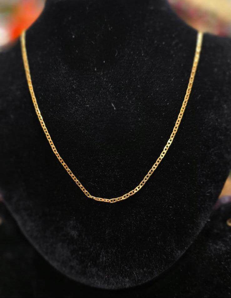 Elegant 18-Inch Gold-Plated Chain – Timeless Shine & Durability - Mirpur Jewelry City