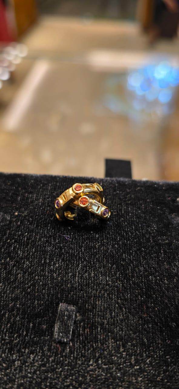 Elegant Gold-Plated Bounty Earrings – Timeless Luxury for Every Occasion - Mirpur Jewelry City