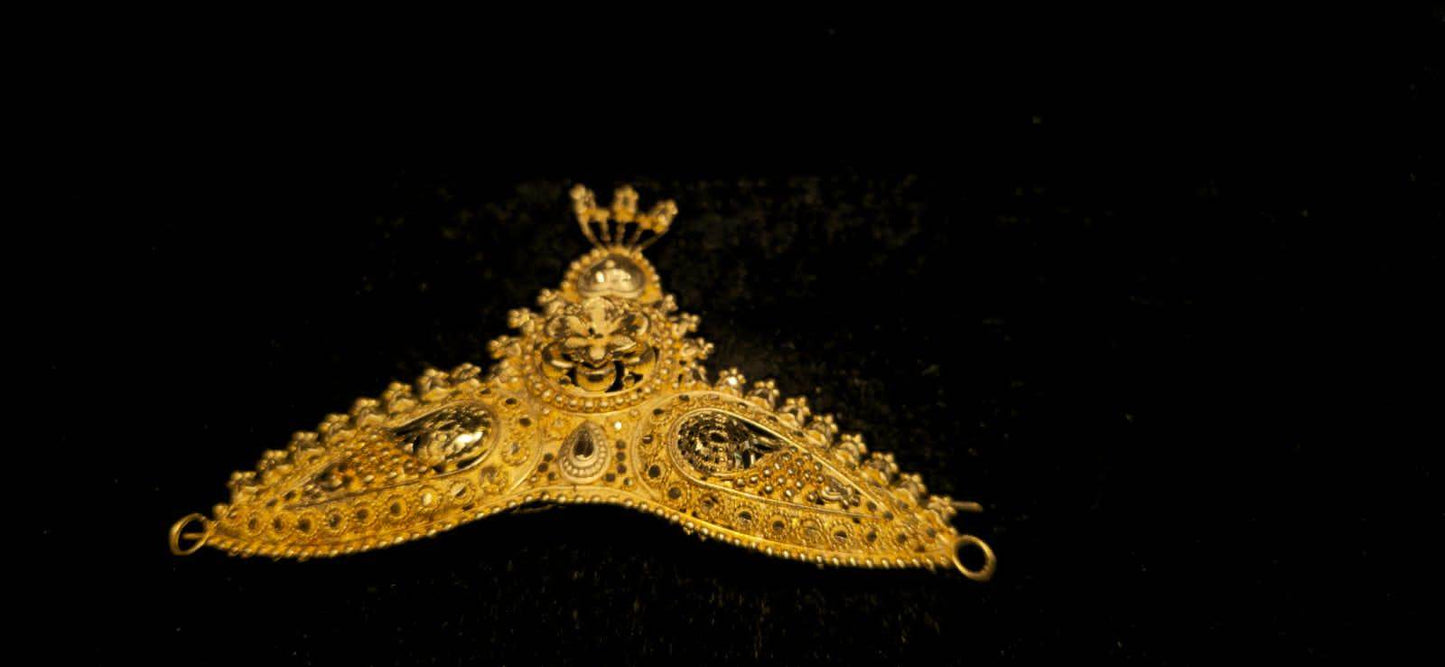 Bridal Crown Regal Gold-Plated – A Timeless Symbol of Elegance - Mirpur Jewelry City