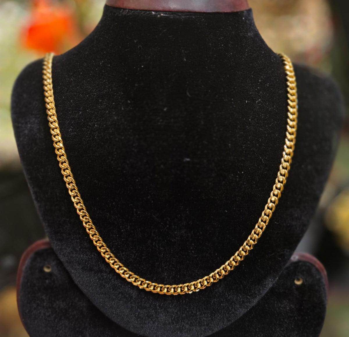 Elegant 26-Inch Gold-Plated Chain – Timeless Shine & Durability - Mirpur Jewelry City