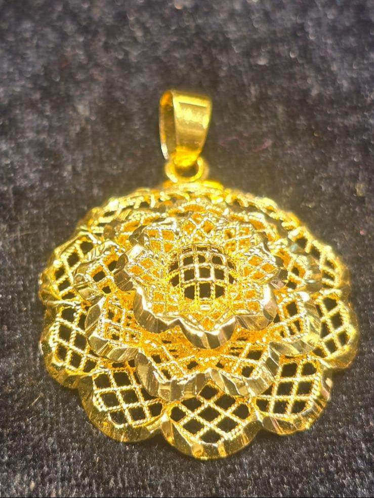 Elegant Gold-Plated Locket – Timeless Beauty & Charm - Mirpur Jewelry City