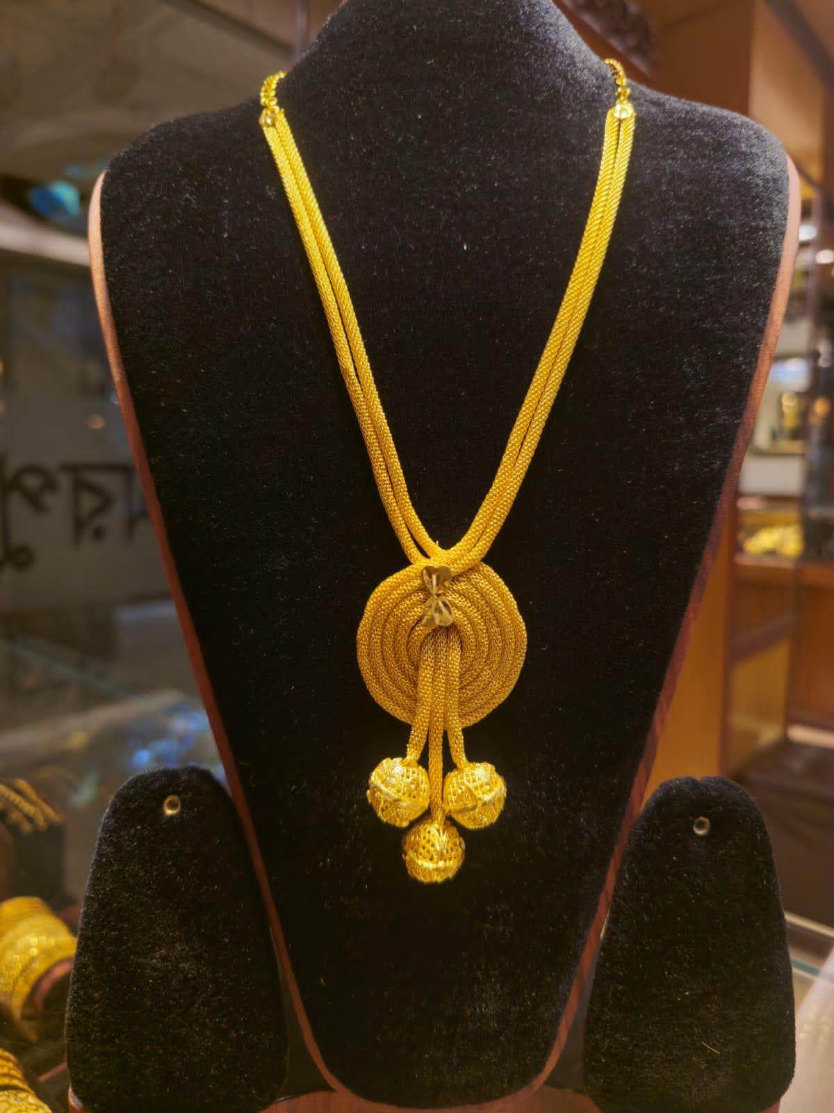 Elegant Gold-Plated Mob chain - Mirpur Jewelry City