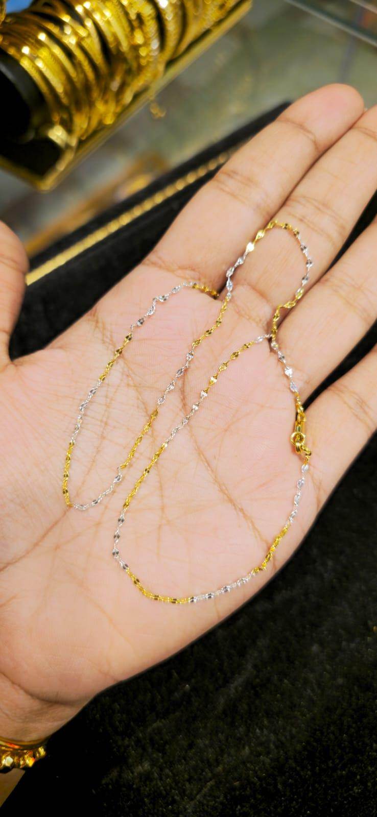 Elegant 16-Inch Gold-Plated Chain – Timeless Shine & Durability - Mirpur Jewelry City