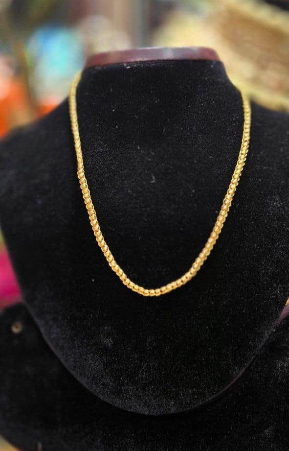 Elegant 17-Inch Gold-Plated Chain – Timeless Shine & Durability - Mirpur Jewelry City
