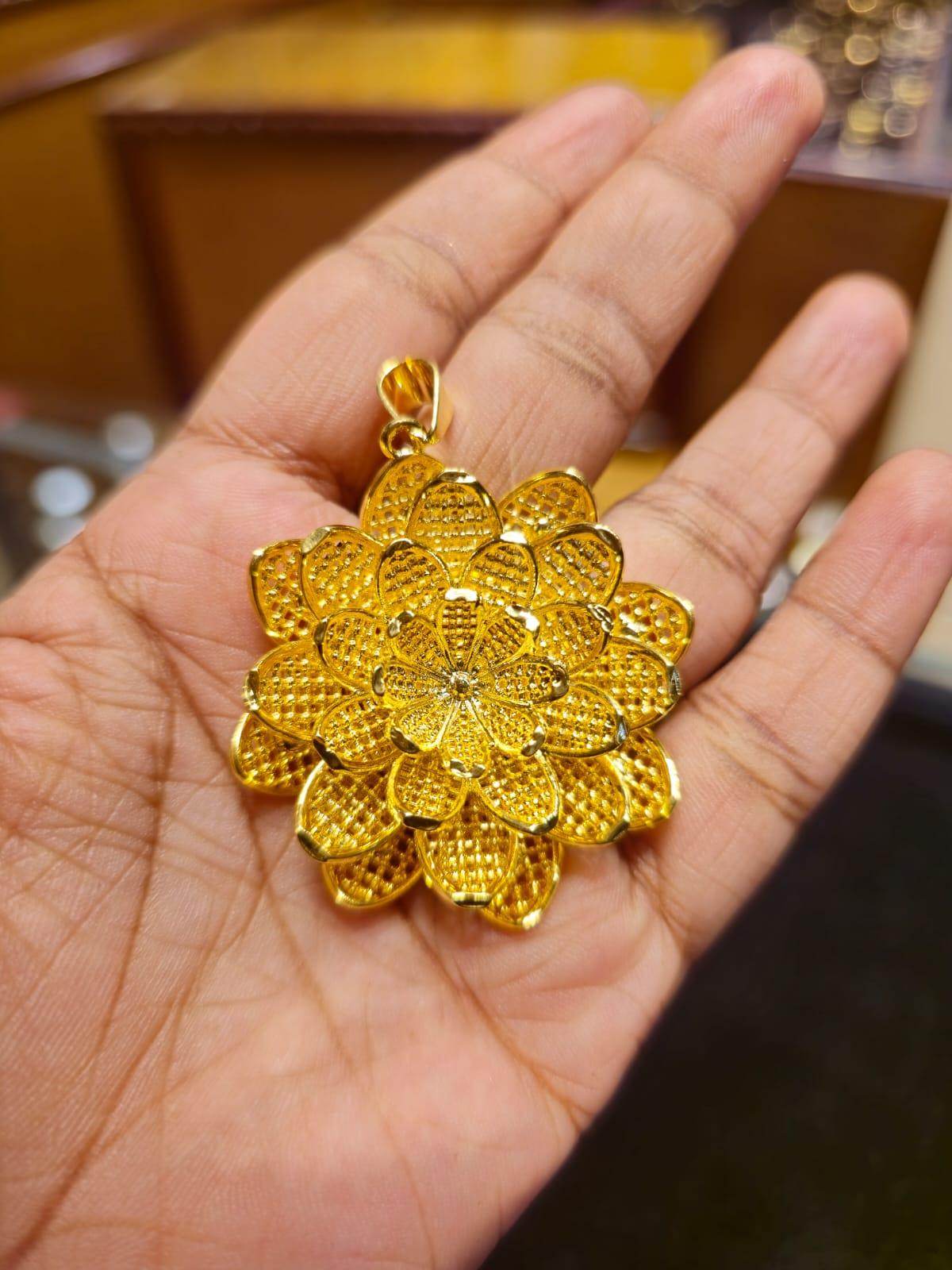 Elegant Gold-Plated Locket – Timeless Beauty & Charm - Mirpur Jewelry City