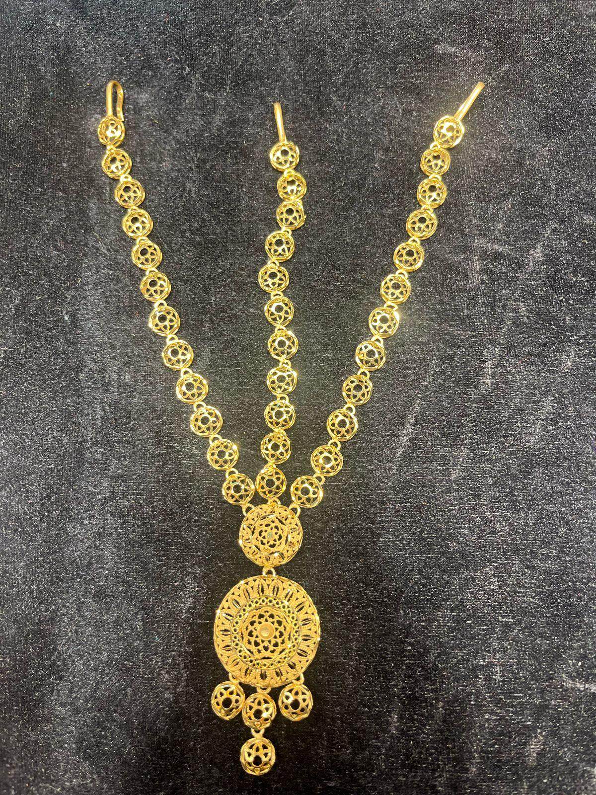 Exquisite Gold-Plated Tyra Bridal Jewelry from Mirpur Jewelry City - Mirpur Jewelry City
