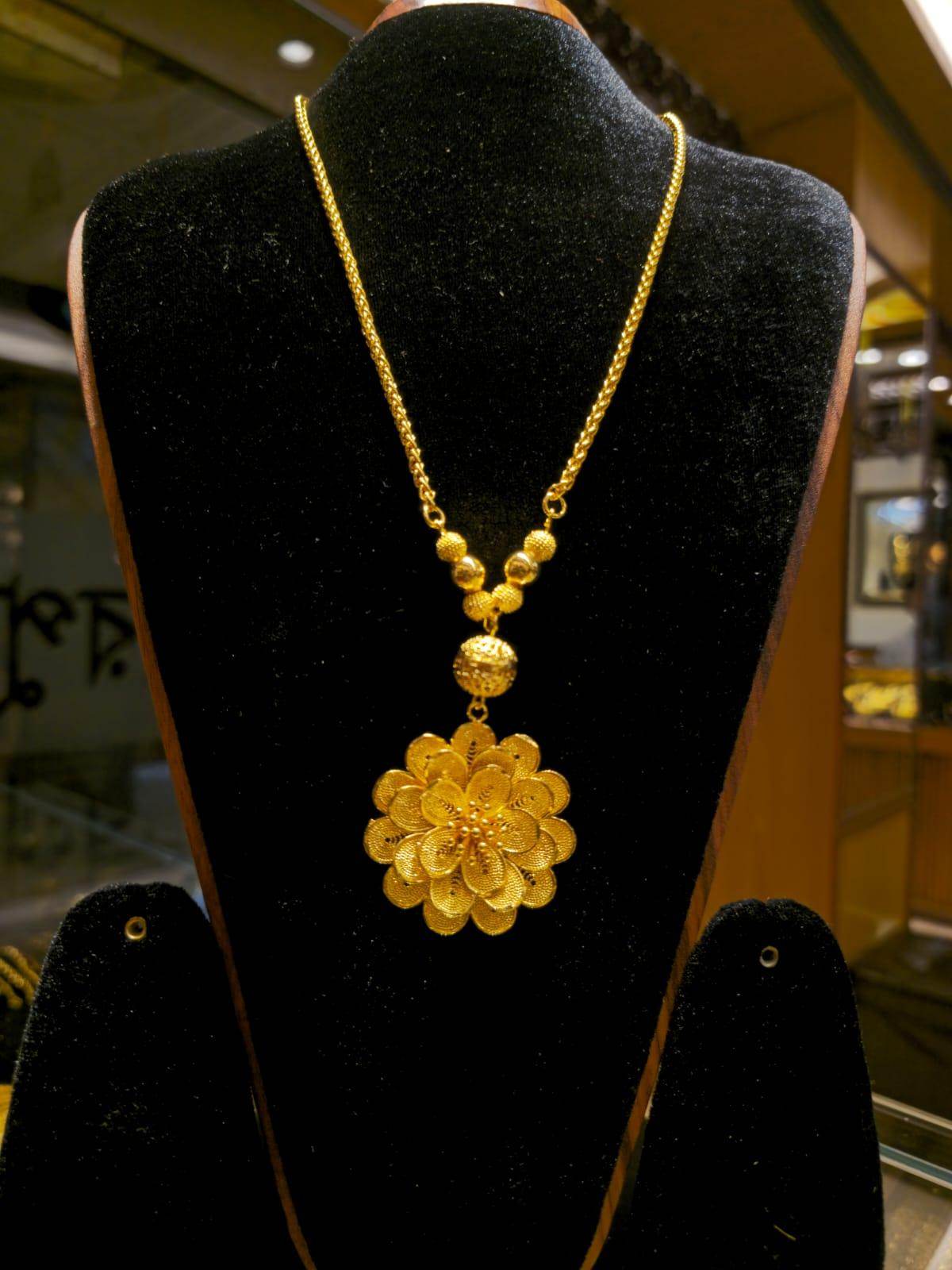 Elegant Gold-Plated Mob chain - Mirpur Jewelry City