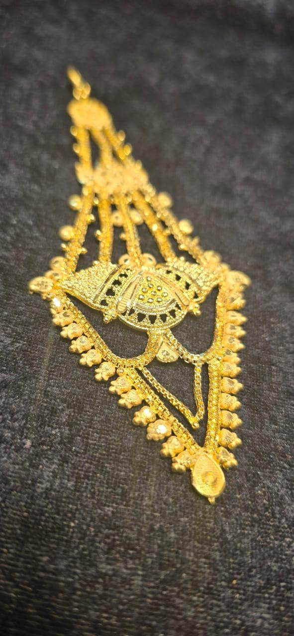 Elegant Gold-Plated Jhapta – Traditional & Stylish - Mirpur Jewelry City