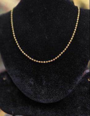 Elegant 16-Inch Gold-Plated Chain – Timeless Shine & Durability - Mirpur Jewelry City
