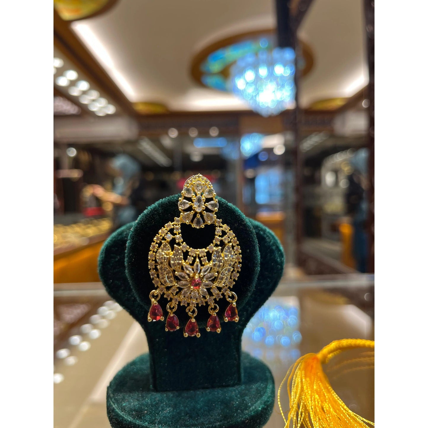Timeless Radiance: Diamond Cut Bridal Sita - Mirpur Jewelry City
