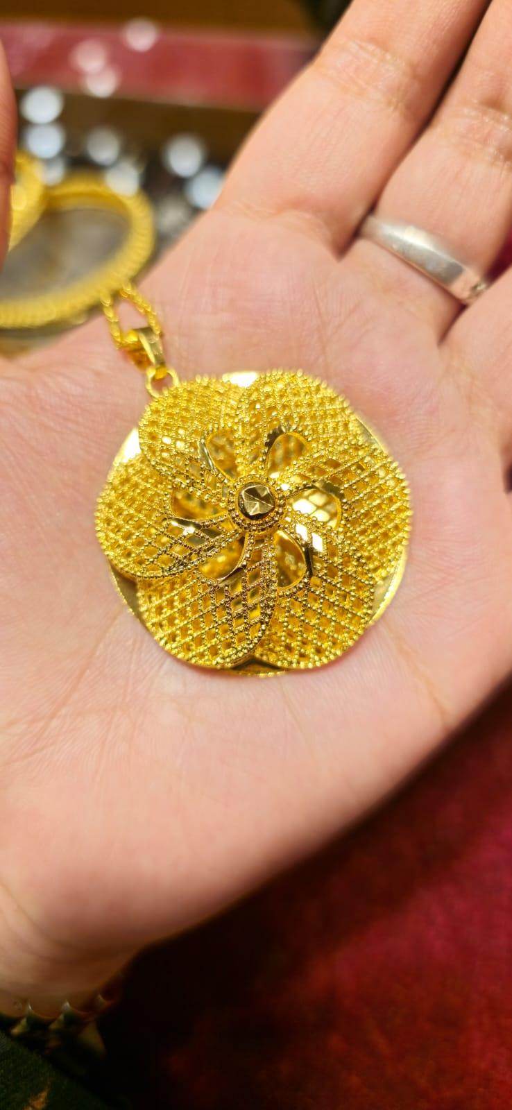 Elegant Gold-Plated Locket – Timeless Beauty & Charm - Mirpur Jewelry City