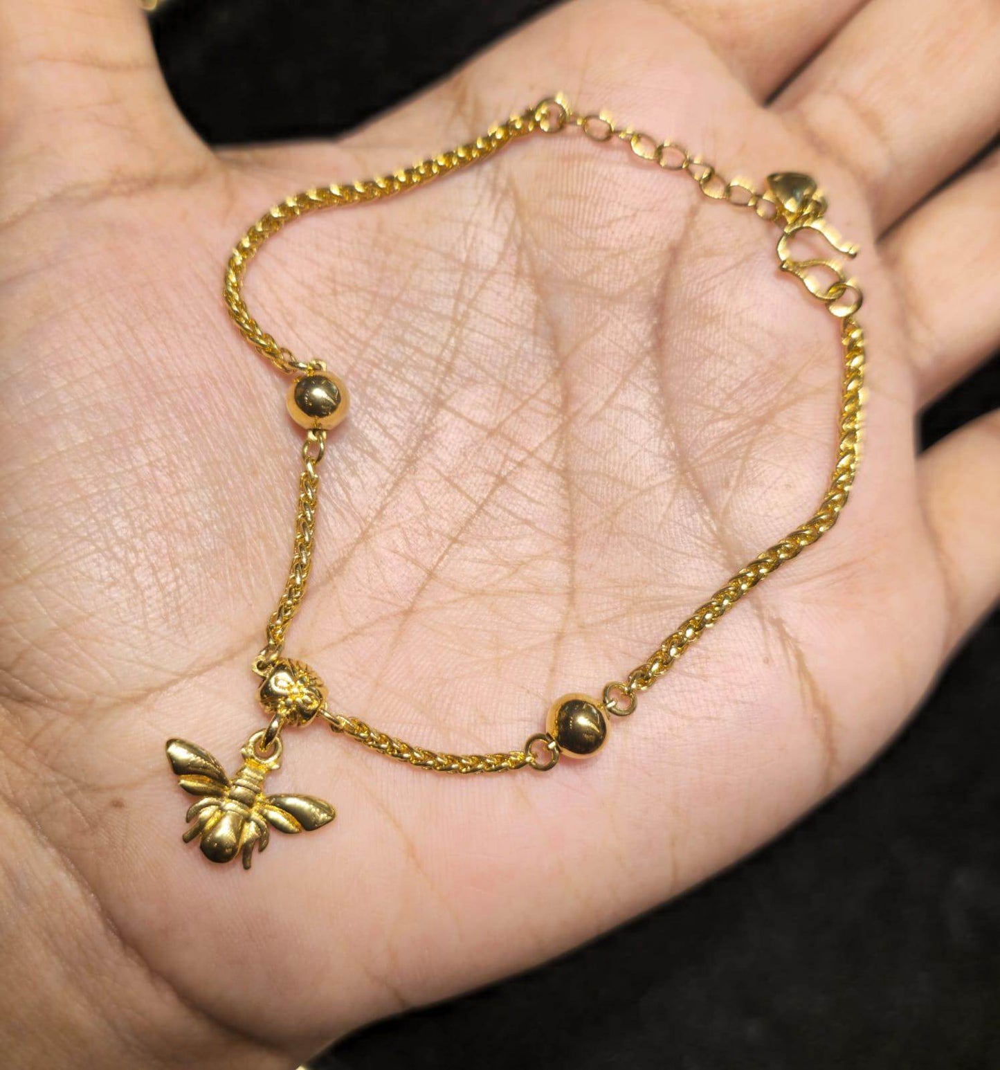 Elegant Gold-Plated Bracelet – Timeless Beauty & Shine - Mirpur Jewelry City