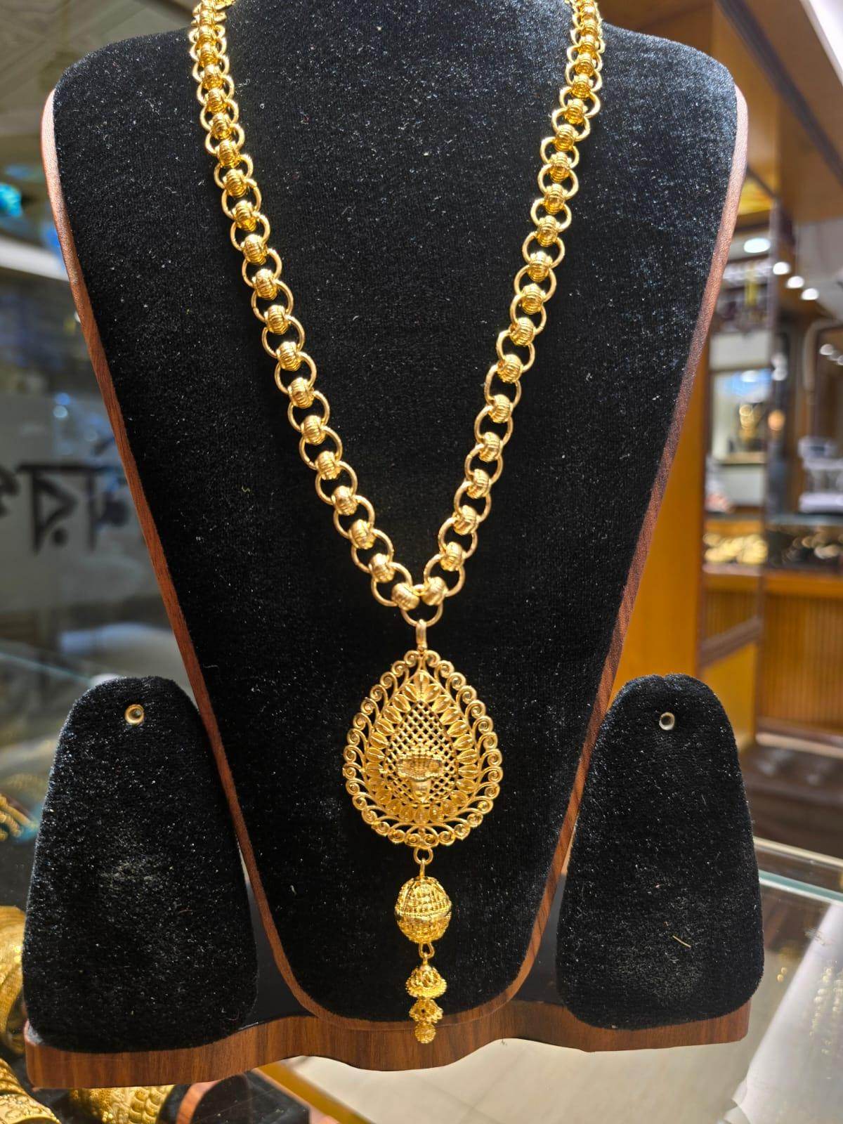 Elegant Gold-Plated Mob chain - Mirpur Jewelry City