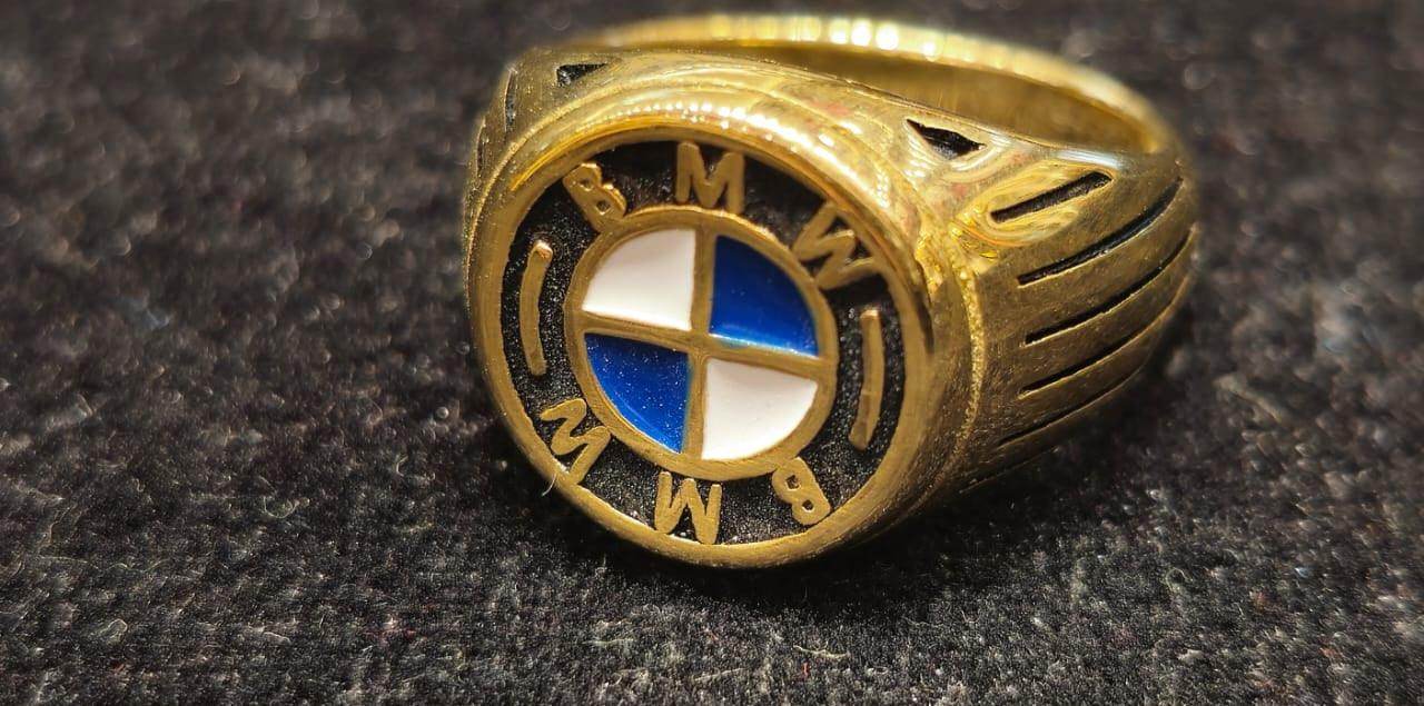 BMW Logo finger ring for gents - Mirpur Jewelry City