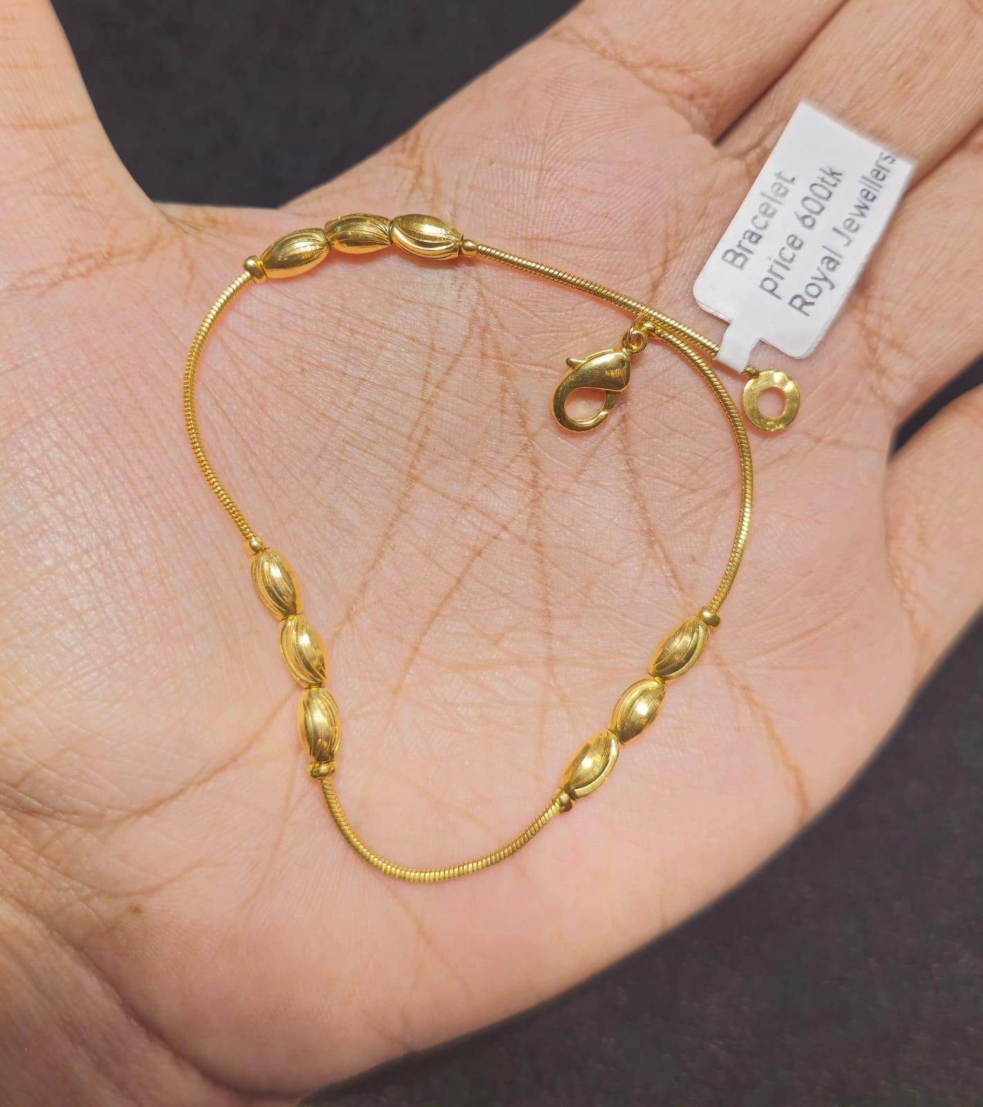 Elegant Gold-Plated Bracelet – Timeless Beauty & Shine - Mirpur Jewelry City