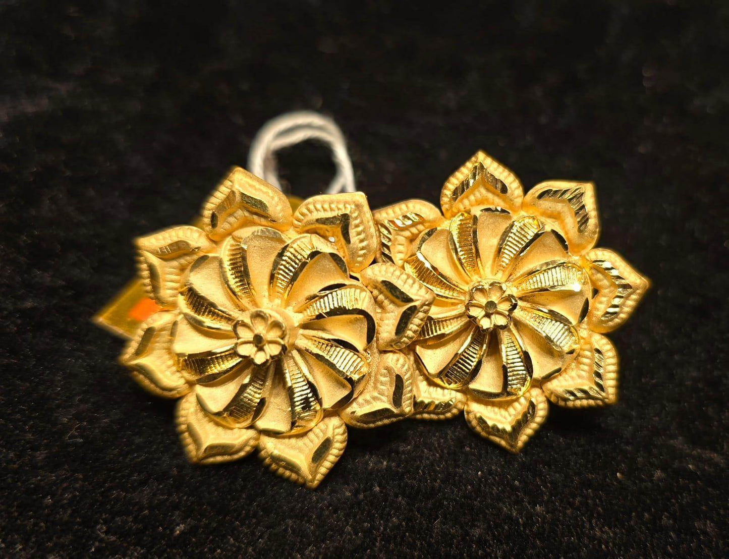 Elegant Gold-Plated Pasha Earrings – Timeless Luxury & Charm - Mirpur Jewelry City