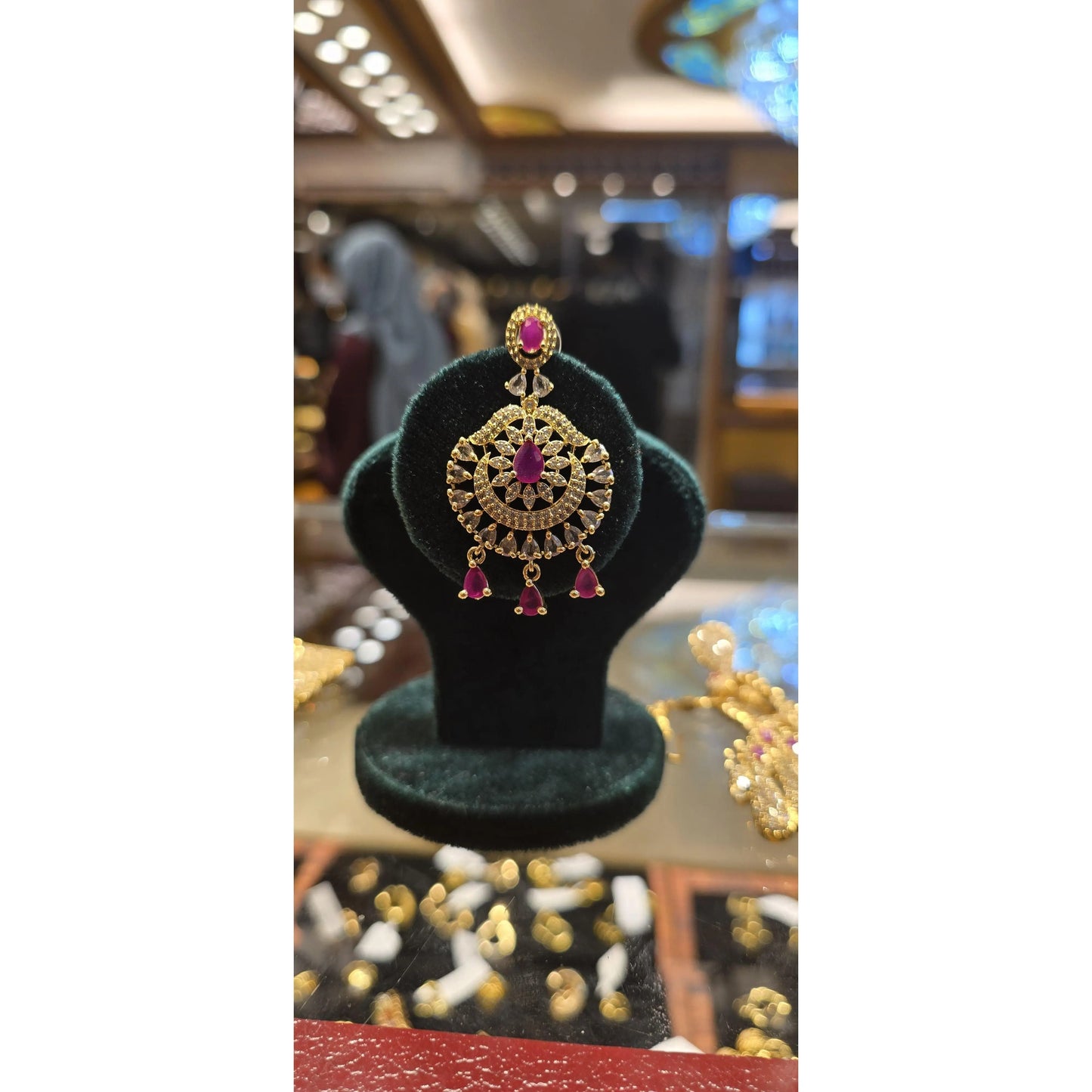 Timeless Radiance: Diamond Cut Bridal Sita - Mirpur Jewelry City