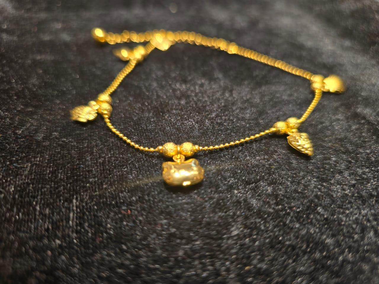 Radiant Gold-Plated Payel – Grace in Every Step - Mirpur Jewelry City