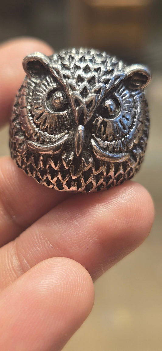 Heavy metal owl Ring for Gents Mirpur Jewelry City