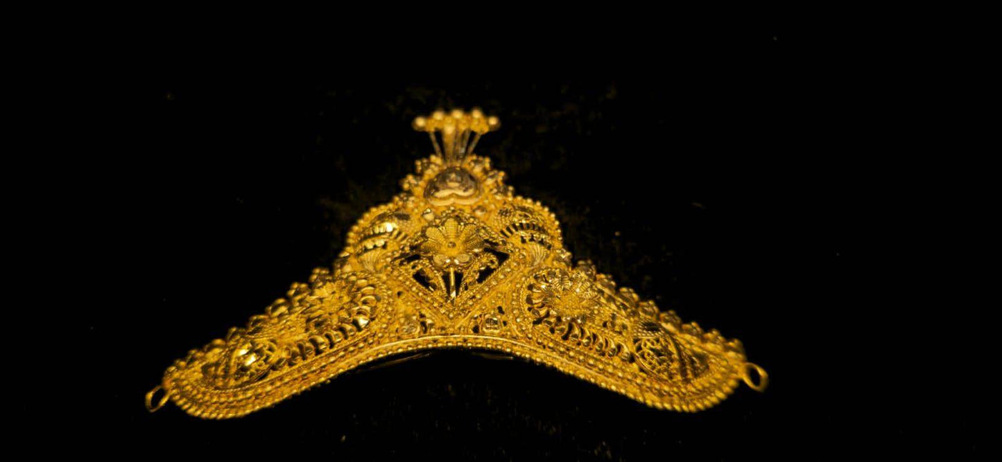 Bridal Crown Regal Gold-Plated – A Timeless Symbol of Elegance - Mirpur Jewelry City