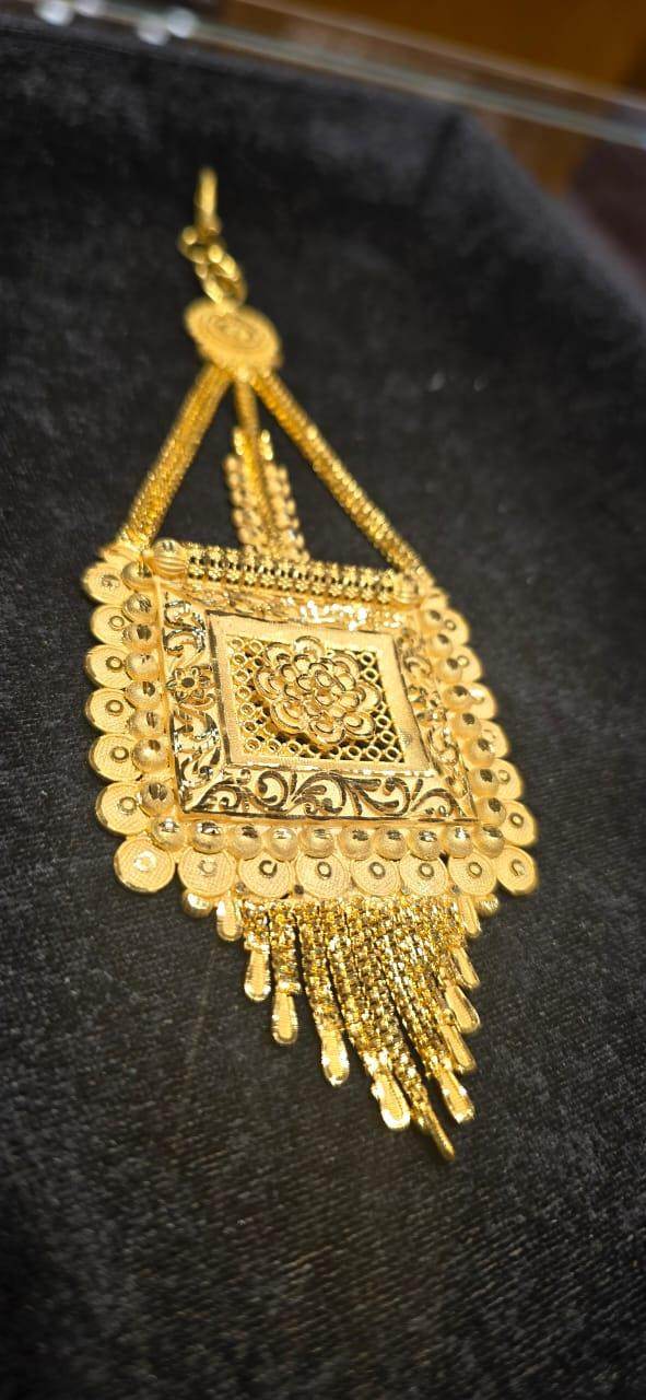 Elegant Gold-Plated Jhapta – Traditional & Stylish - Mirpur Jewelry City