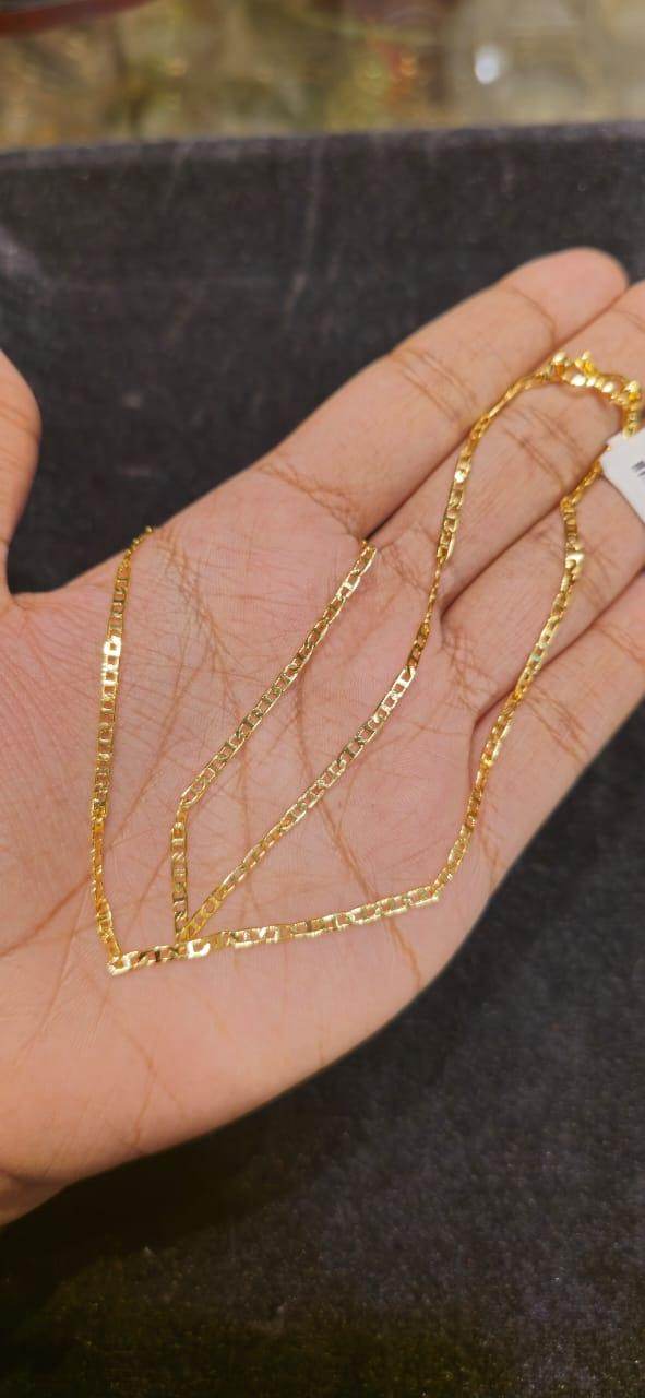 Elegant 18-Inch Gold-Plated Chain – Timeless Shine & Durability - Mirpur Jewelry City