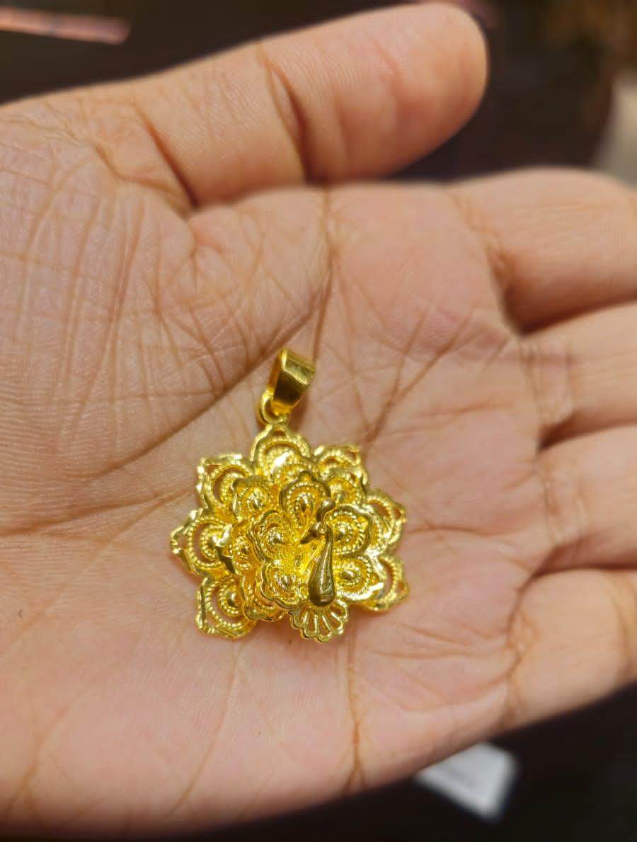 Elegant Gold-Plated Locket – Timeless Beauty & Charm - Mirpur Jewelry City